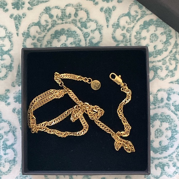 Twisted gold chain - Picture 4 of 4